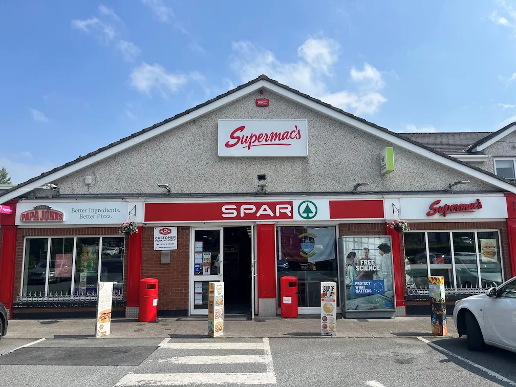Supermac's in Mullingar store front.