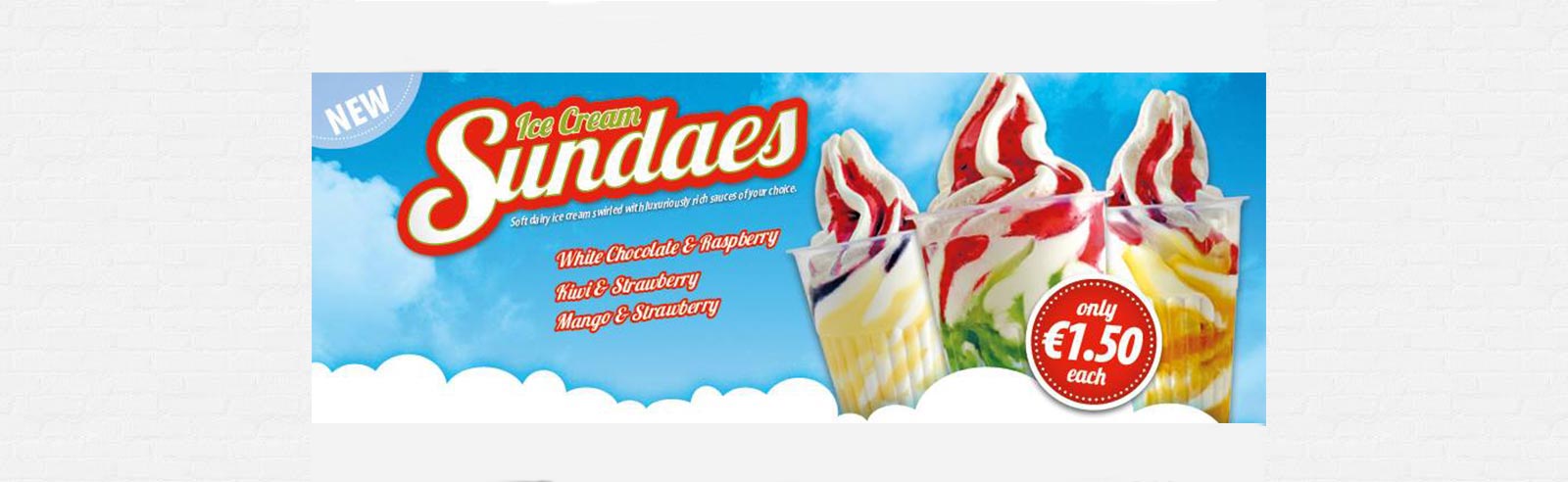 New Ice-Cream Sundae’s