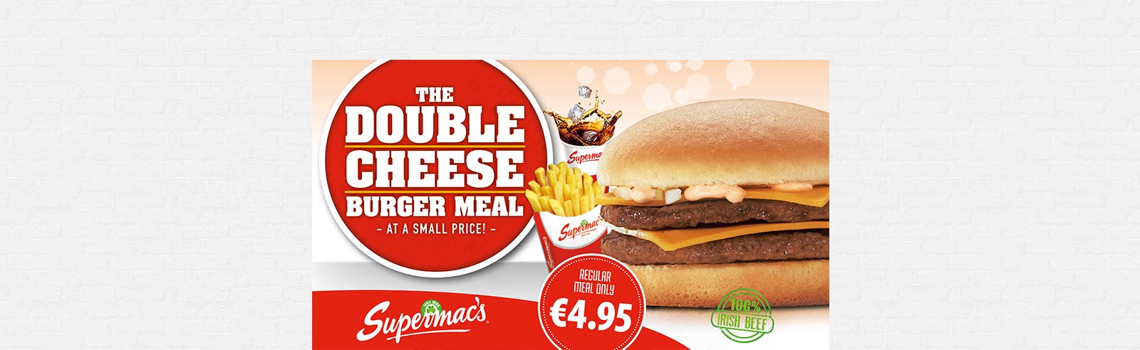NEW Double Cheese Burger