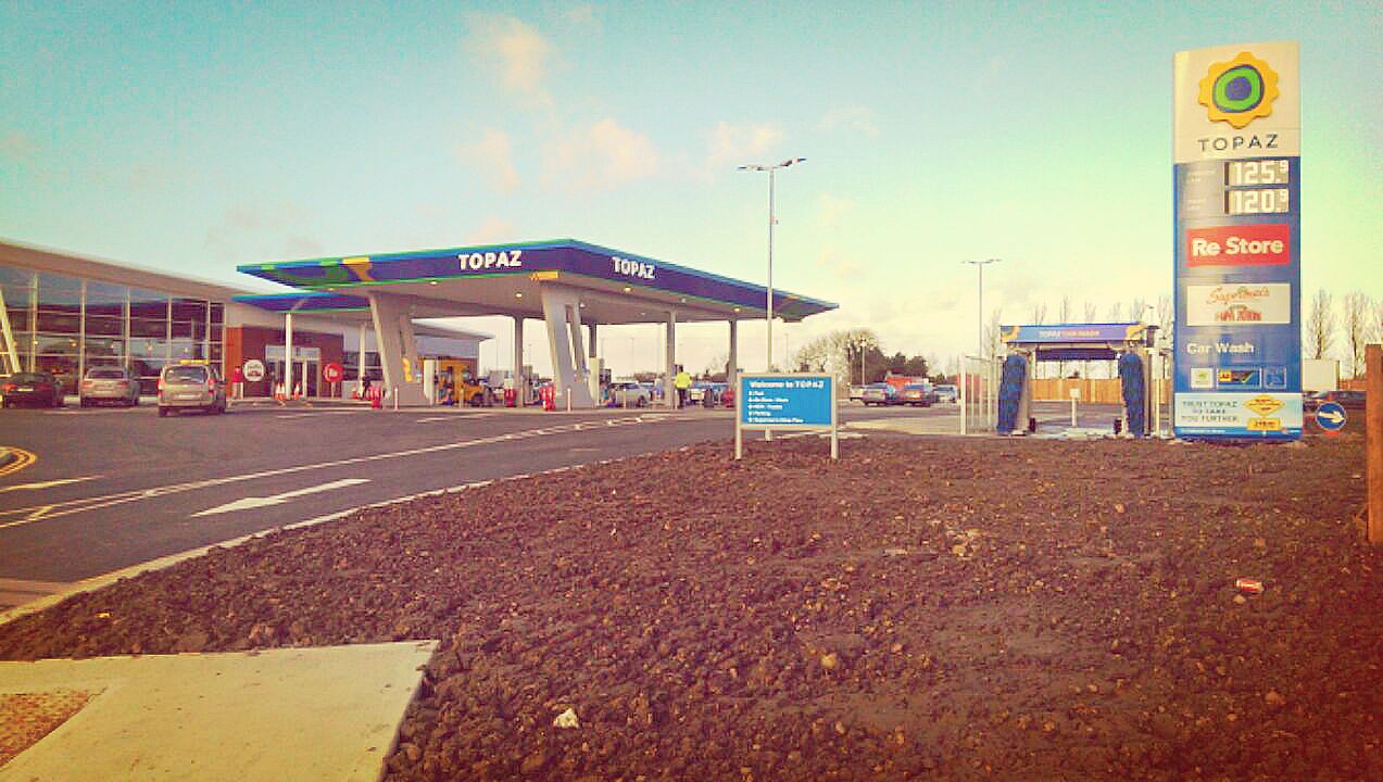 Supermac's Clonshaugh exterior at Circle K Service Station