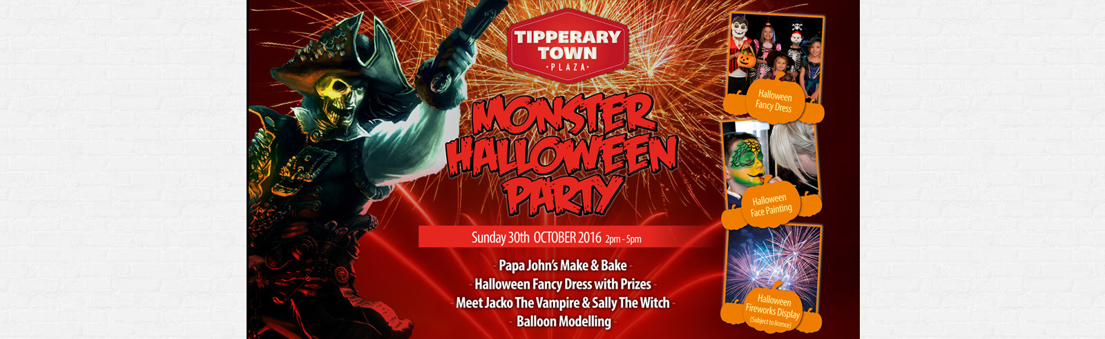 Monster Halloween Party at Tipperary Town Plaza