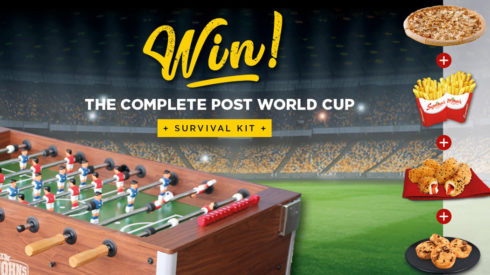 Supermacs' & Papa John's World Cup Survival Kit Web Cover