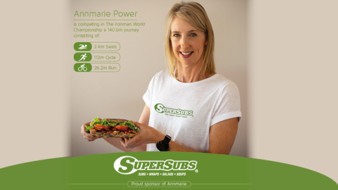 Anne Marie Power Ironman athlete sponsored by Supersubs