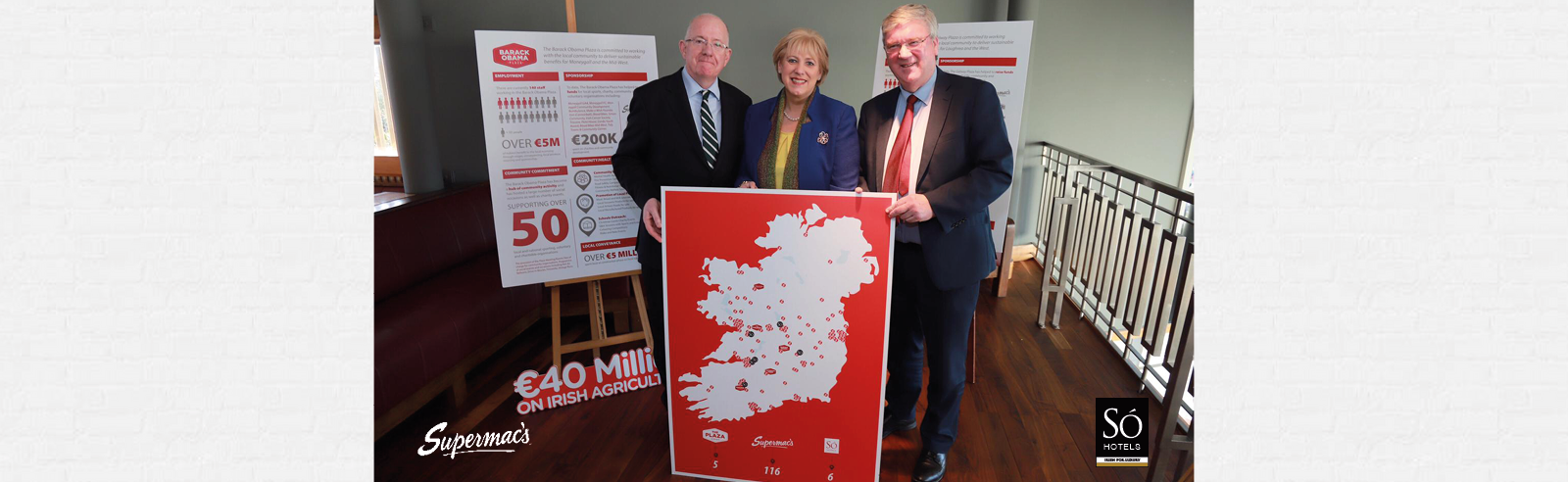 300 New Jobs Created by the Supermac’s and SÓ Hotels Groups