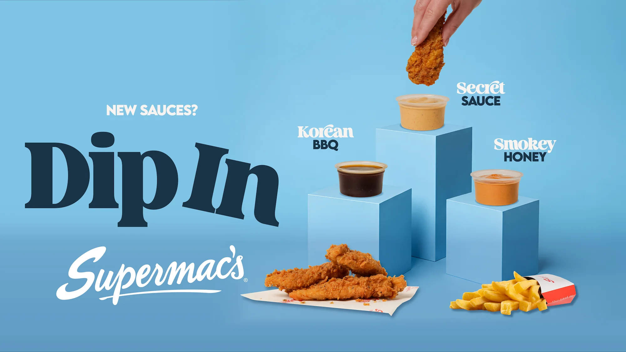 Meet Supermac’s New Dipping Sauces