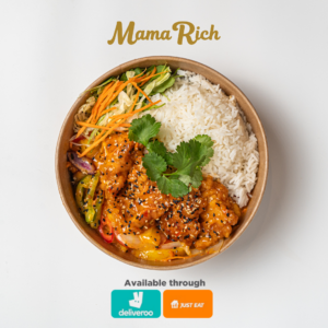 Mama Supreme from Mama Rich, available for delivery through Just Eat and Deliveroo. 